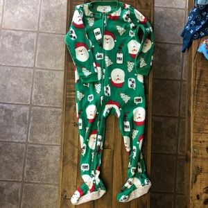 Fleece Christmas Footie Pajamas Carter’s Toddler Boy
